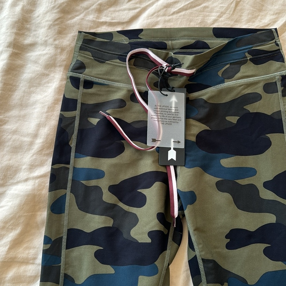 The Upside Cropped Camo Legging